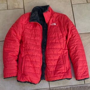 The North Face Vibrant Red Quilted Jacket